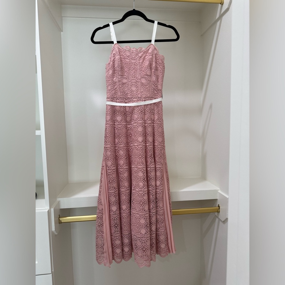 Gianni Bini Blush Lace Kids Dress